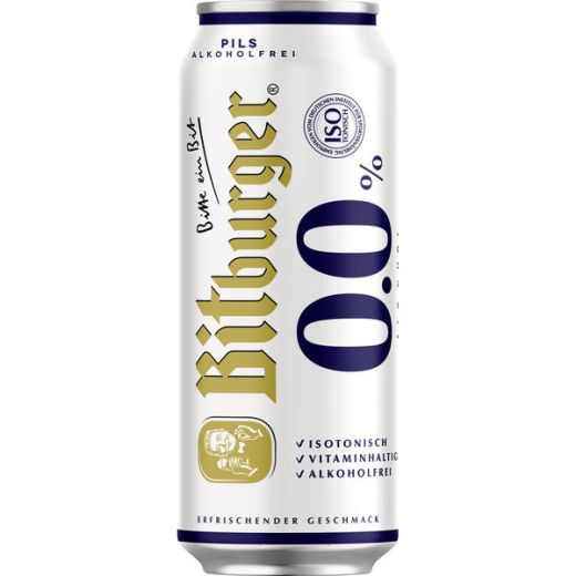 Bitburger Pils Alkoholfrei 0,0%