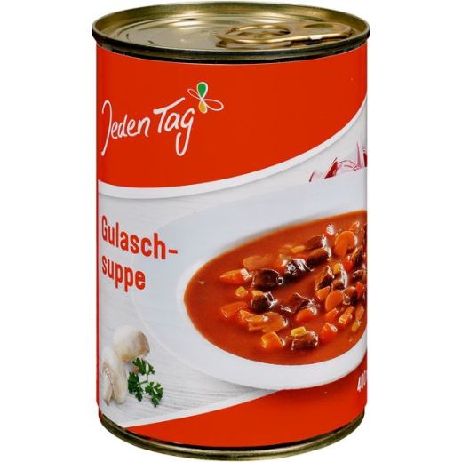 Jeden Tag Gulaschsuppe