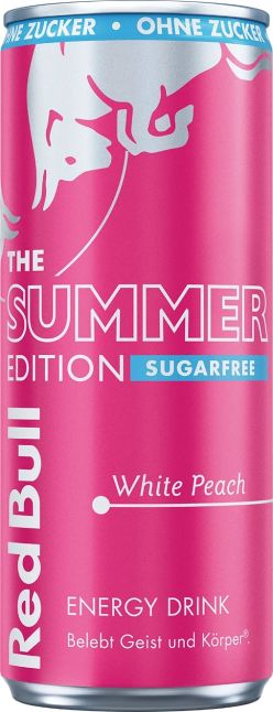 Red Bull White Peach Sugarfree 