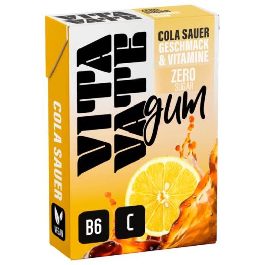 Vitavate Kaugummi Cola Sauer